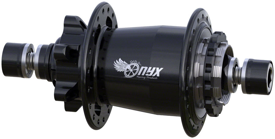 Onyx BMX Ultra Rear Hub - 3/8&quot; 10 x 100mm 6-Bolt Black 36H