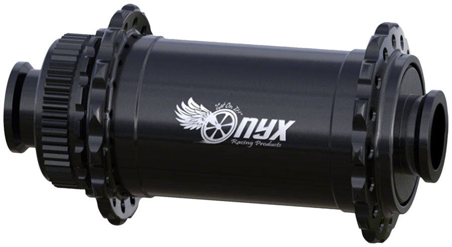 Onyx Vesper Front Hub - 12 x 100mm Center-Lock Black 24H