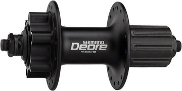 Shimano Deore FH-M525A Rear Hub - QR x 135mm 6-Bolt HG10 Black 32H