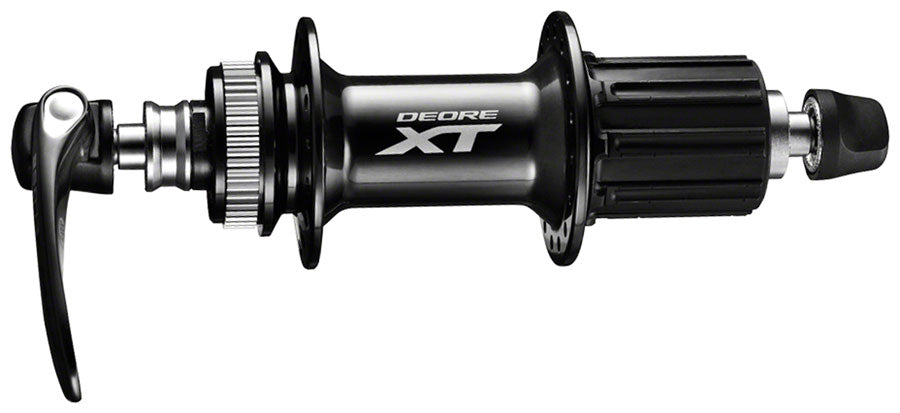 Shimano XT FH-M8000 Rear Hub - QR x 135mm Center-Lock HG 11 MTN Black 32H - The Bike Hub