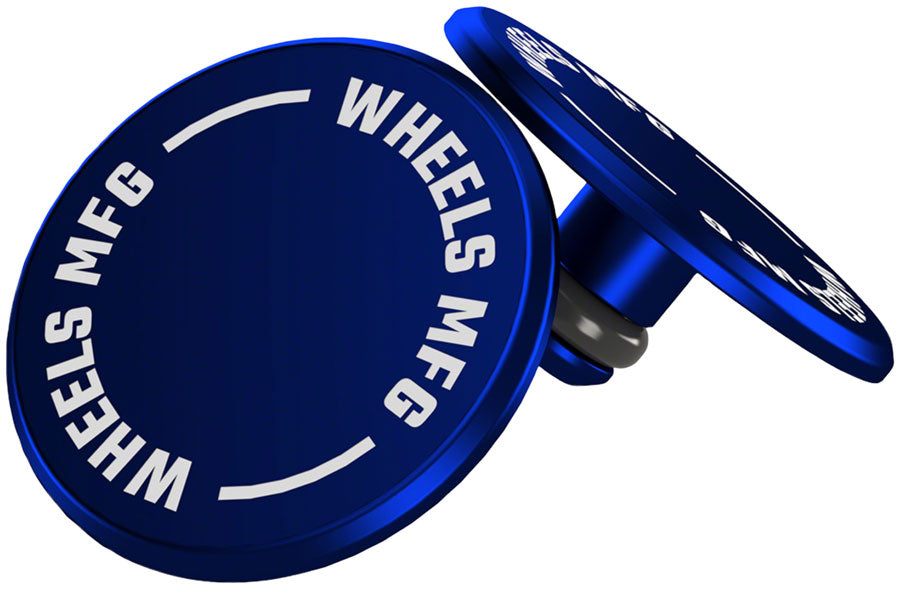 Wheels Manufacturing Wheels Manufacturing Standard Thru Axle Cap Set - Blue
