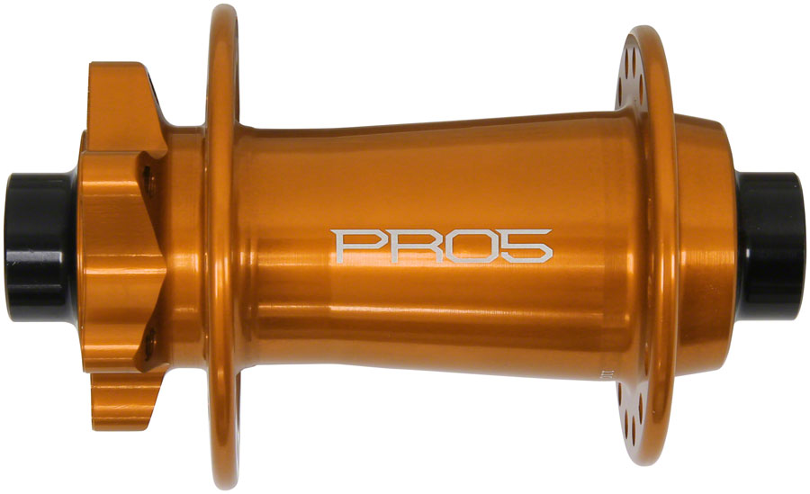 Hope Pro 5 Front Hub - 15 x 110mm 6-Bolt Orange 28H