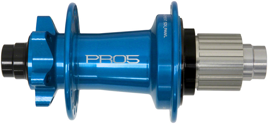 Hope Pro 5 Rear Hub - 12 x 148mm 6-Bolt Micro Spline Blue 28H