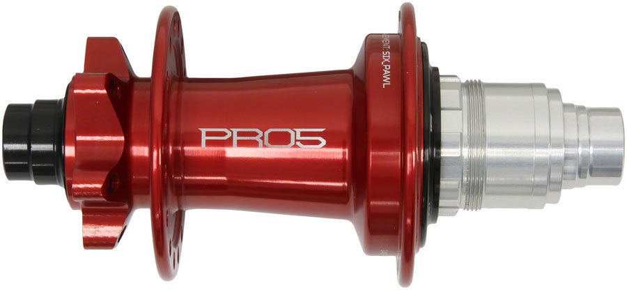 Hope Pro 5 Rear Hub - 12 x 148mm 6-Bolt XD Red 28H