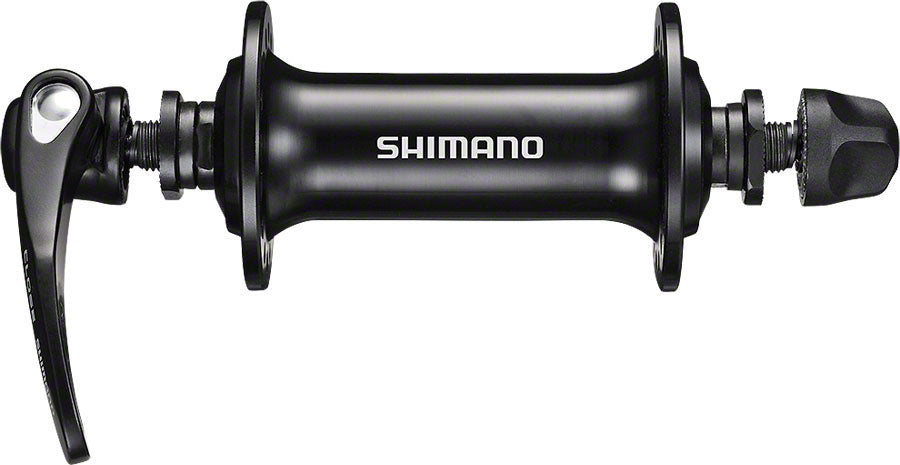 Shimano HB-RS400 Front Hub - QR x 100mm Rim Brake Black 32h