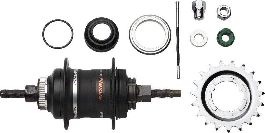 Shimano Nexus SG-3D55 3-Speed Internally Geared Disc Brake 32h Rear Hub Kit Small Parts Included