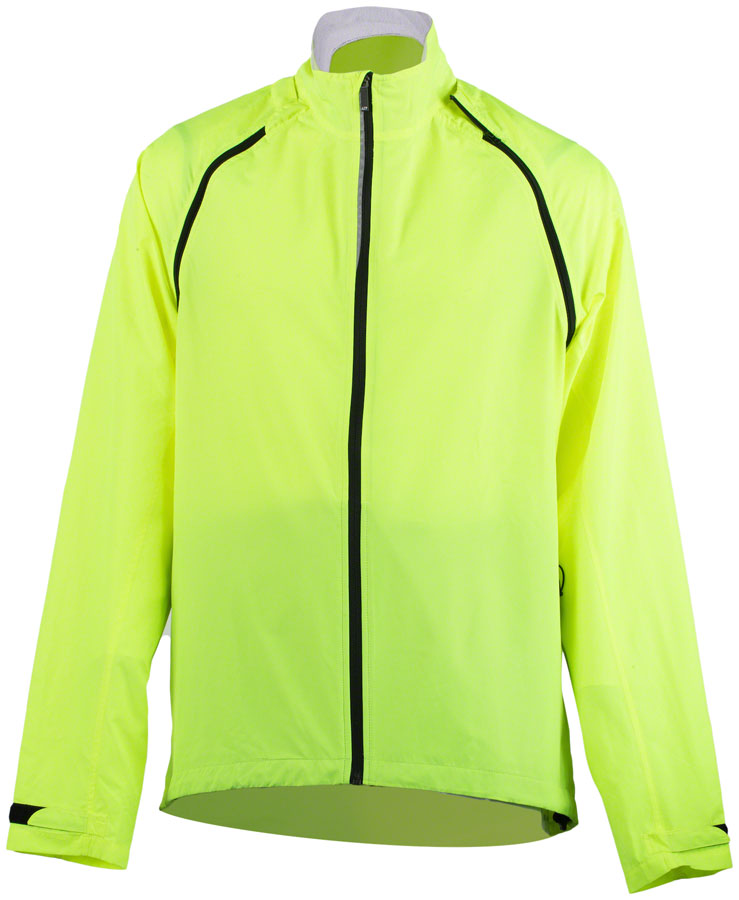 Bellwether Velocity Convertible Jacket - Yellow Mens Small