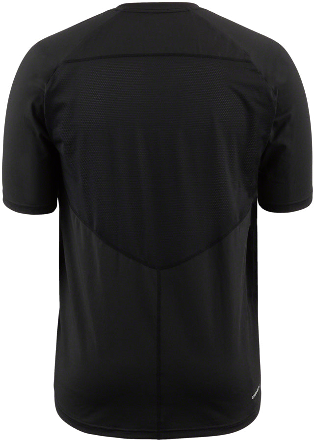 Garneau HTO 3 Jersey - Black Short Sleeve Mens Medium