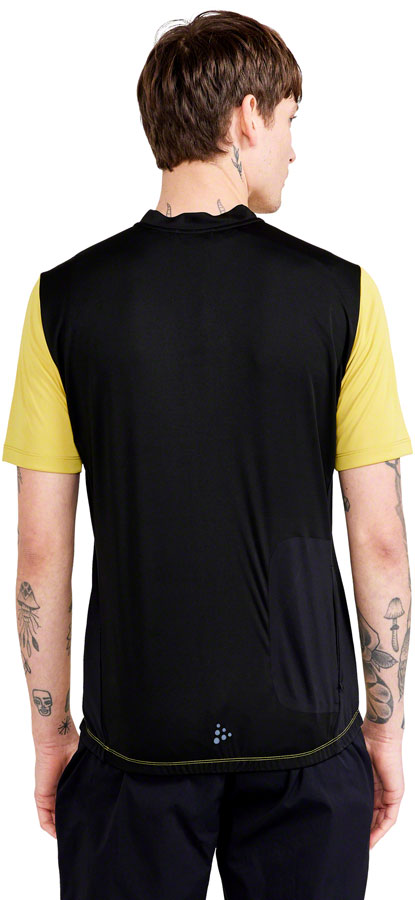Craft Core Offroad Jersey - Short Sleeve Cress/Black Large Mens