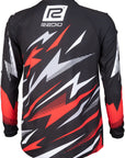 Radio Lightning BMX Race Jersey - Red Long Sleeve Mens Large
