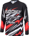 Radio Lightning BMX Race Jersey - Red Long Sleeve Mens X-Small