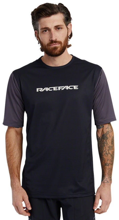 RaceFace Indy Jersey - Short Sleeve Mens Charcoal X-Large