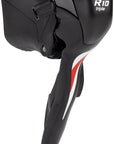microSHIFT R10 Left Drop Bar Shift Lever - Triple Shimano Compatible Black