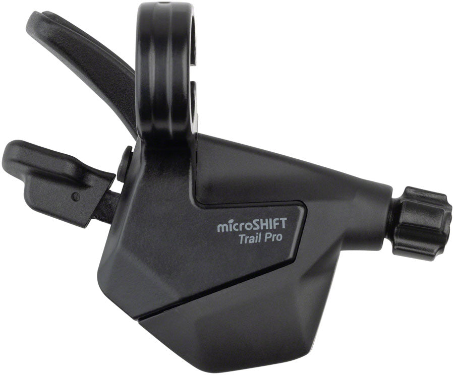 microSHIFT ADVENT X Trail Trigger Pro E-Bike Right Shifter - 1x10 Speed Single Click Thumb Pad ADVENT X Compatible Only