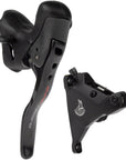 Campagnolo Super Record Ergopower Hydraulic Brake/Shift Lever Disc Caliper - Left/Front 12-Speed 160mm Flat Mount Caliper BLK - The Bike Hub