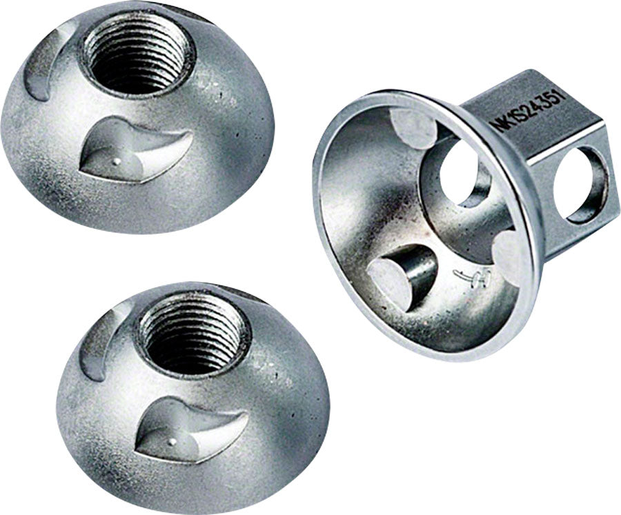 Pinhead 3/8&quot; Solid Axle Locking Nuts