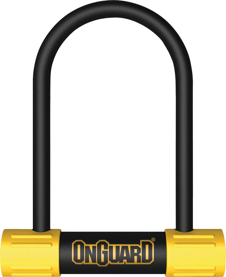 OnGuard BullDog Series U-Lock - 3.5 x 5.5&quot; Keyed BLK/YLW Includes bracket