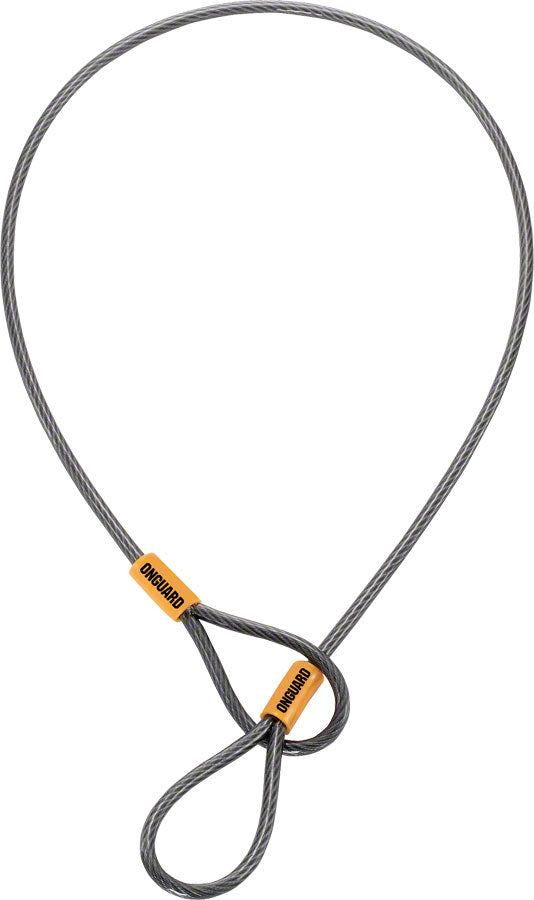 OnGuard Akita Cable for Saddles: 21&quot; x 5m Gray/Orange