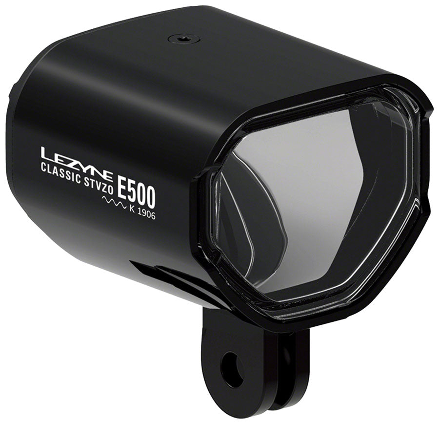 Lezyne Classic E500 Ebike Headlight - Handlebar/Fork Mount STVZO 500 Lumen BLK