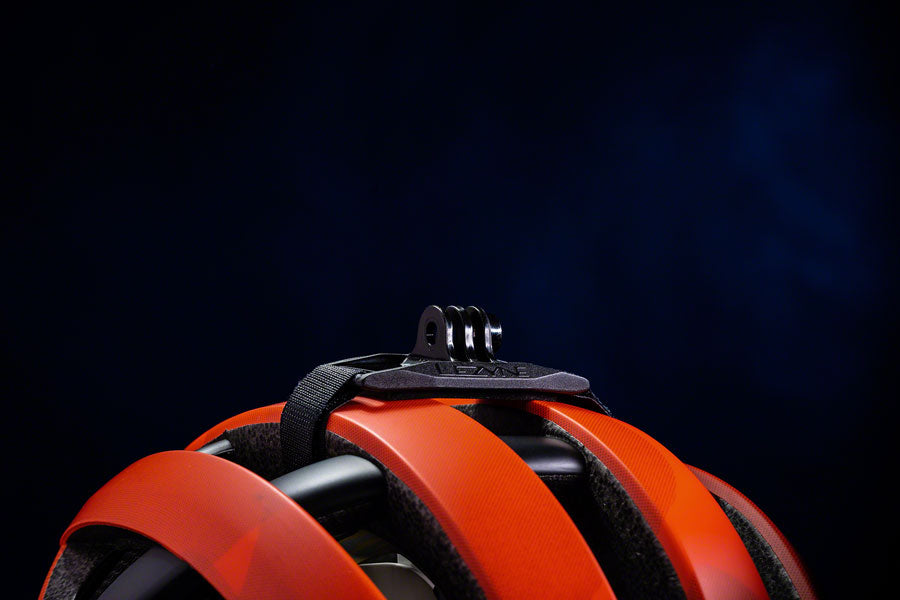 Lezyne Light/GoPro Helmet Mount - Includes GoPro adaptor Black