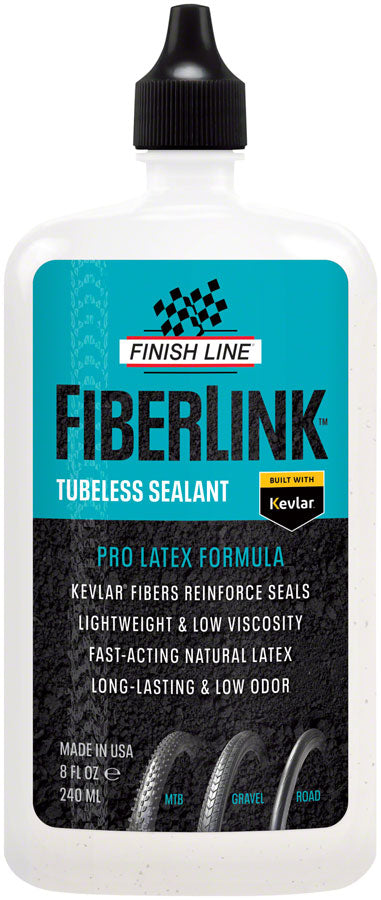 Finish Line FiberLink Tubeless Tire Sealant - 8oz Drip