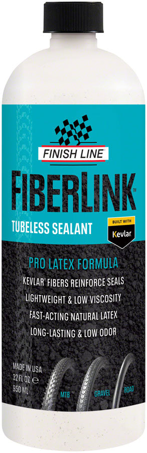 Finish Line FiberLink Tubeless Tire Sealant - 32oz Pour