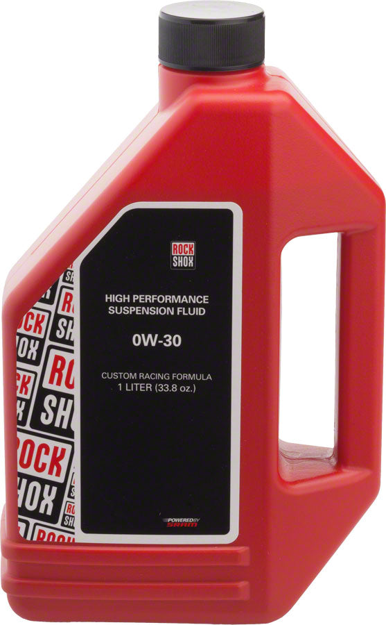 RockShox Suspension Oil 0W-30 1 Liter Bottle Pike/LyrikB1/Yari Lower Legs