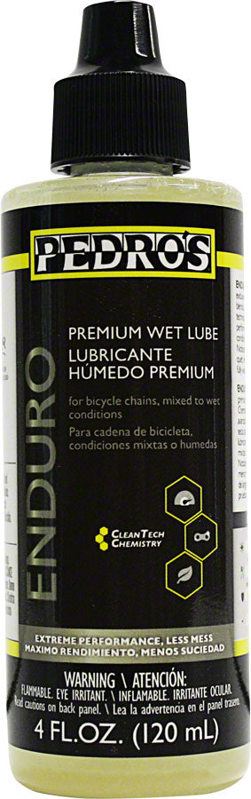 Pedros Enduro Premium Wet Lube 4oz