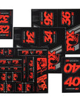FOX Heritage Decal Kit for Forks and Shocks Red
