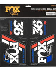 FOX Heritage Decal Kit for Forks and Shocks Red/White/Blue