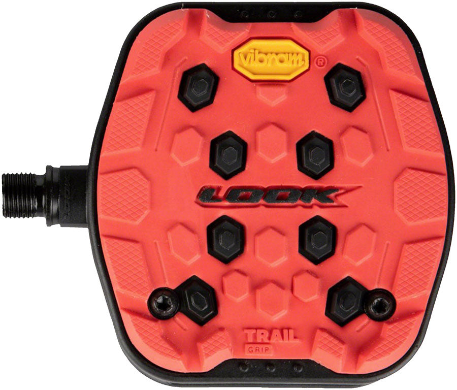 LOOK Geo Trail Grip Pedals - Platform 9/16&quot; Red