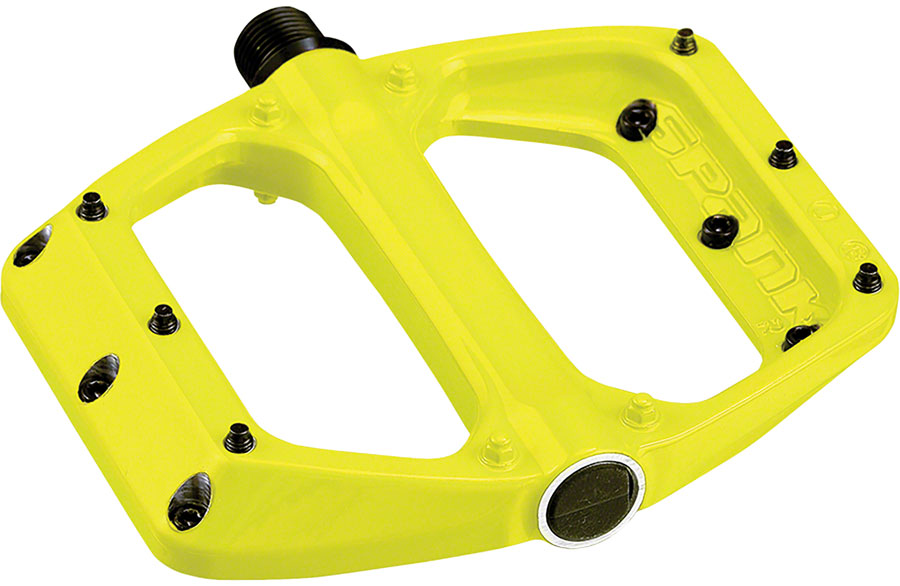 Spank Spoon DC Pedals - Platform Aluminum 9/16&quot; Yellow