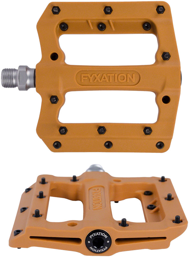 Fyxation Mesa MP Pedals - Platform Composite/Plastic 9/16&quot; Desert Moab Orange
