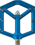 Spank Spike Pedals - Platform Aluminum 9/16" Blue