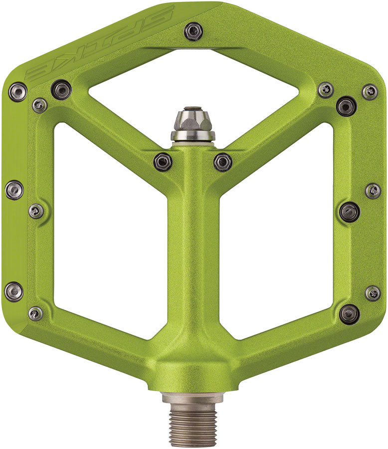 Spank Spike Pedals Green