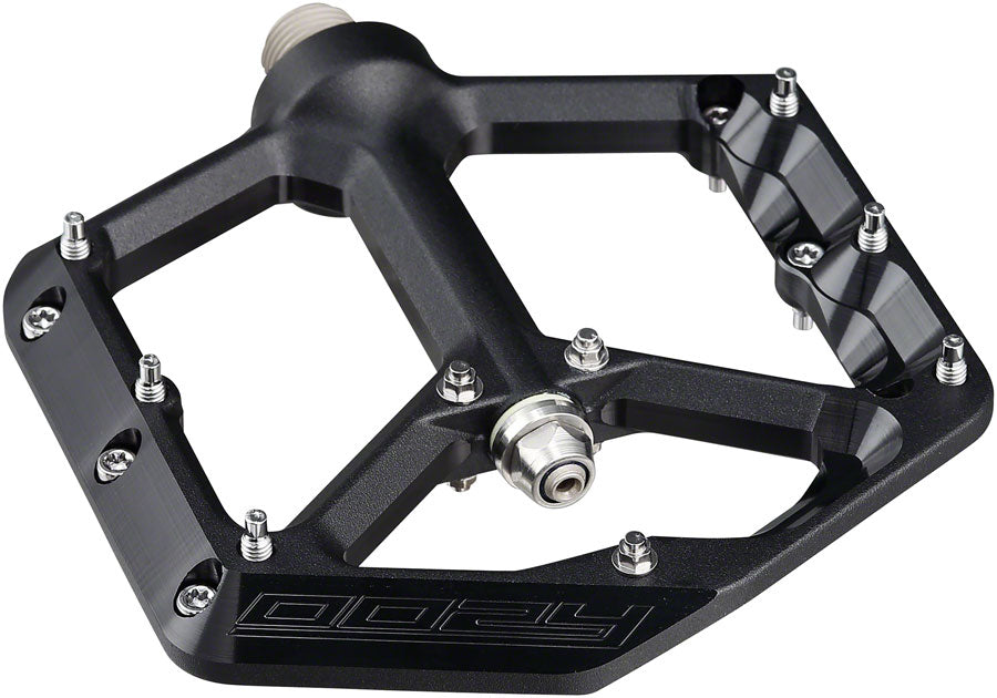 Spank Oozy Pedals - Platform Aluminum 9/16&quot; Black