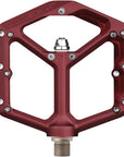 Spank Oozy Pedals - Platform Aluminum 9/16" Red