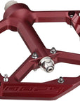 Spank Oozy Pedals - Platform Aluminum 9/16" Red