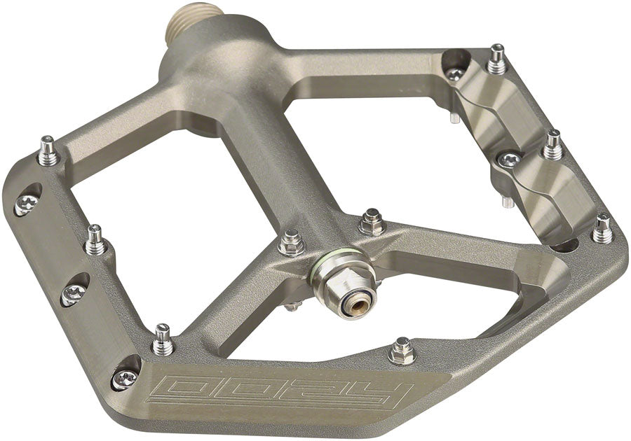 Spank Oozy Pedals - Platform Aluminum 9/16&quot; Gun Metal