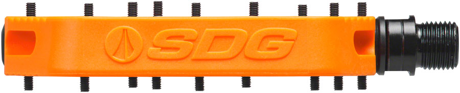 SDG Comp Pedals - Platform Composite  9/16&quot;  Orange