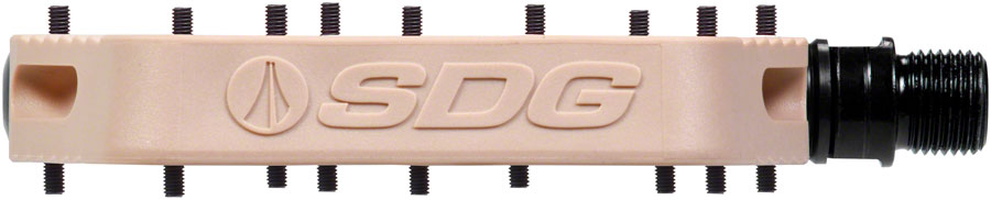 SDG Components Comp Platform Pedals Body: Composite Spindle: Cr-Mo 9/16 Beige Pair