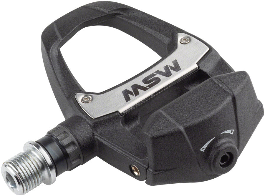 MSW Judo Pedals - Single Side Road Clipless Composite 9/16&quot; Black