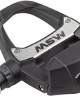 MSW Judo Pedals - Single Side Road Clipless Composite 9/16" Black