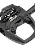 MSW Flip II Pedals - Single Side Clipless with Platform Aluminum 9/16" Black