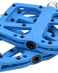 E*thirteen Base Platform Pedals Composite Body Blue