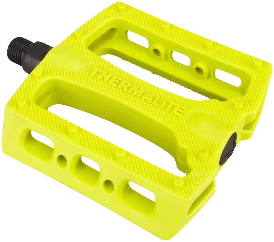 Stolen Thermalite Pedals - Platform Composite/Plastic 9/16&quot; Neon Yellow