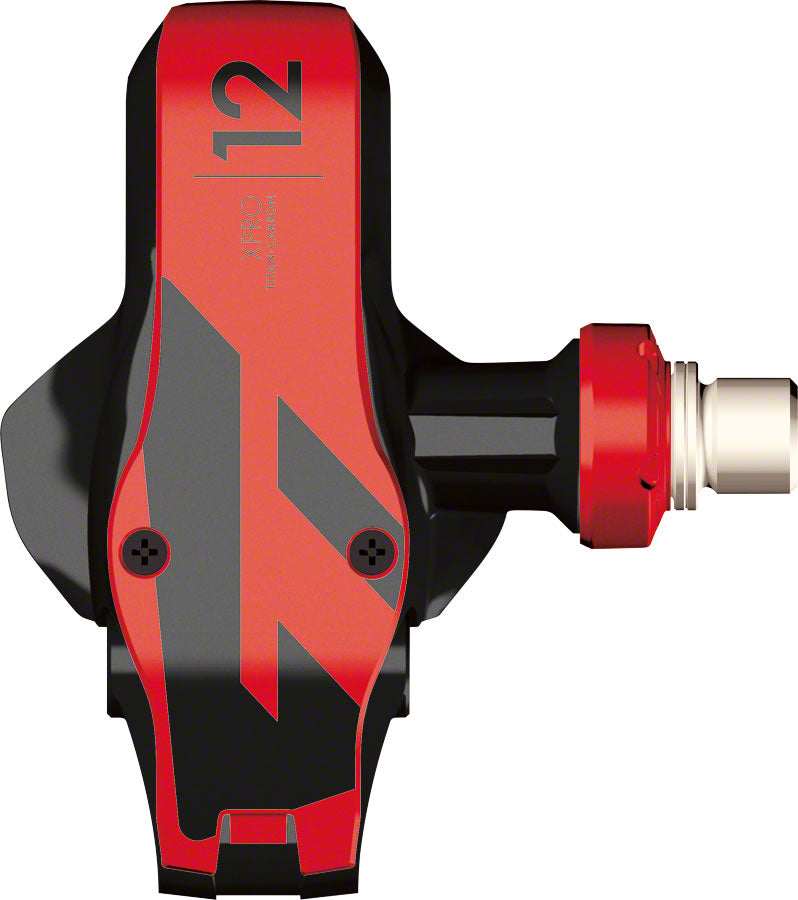 TIME Xpro 12 Pedals Body: Carbon Spindle: Titanium 9/16 Black/Red Pair