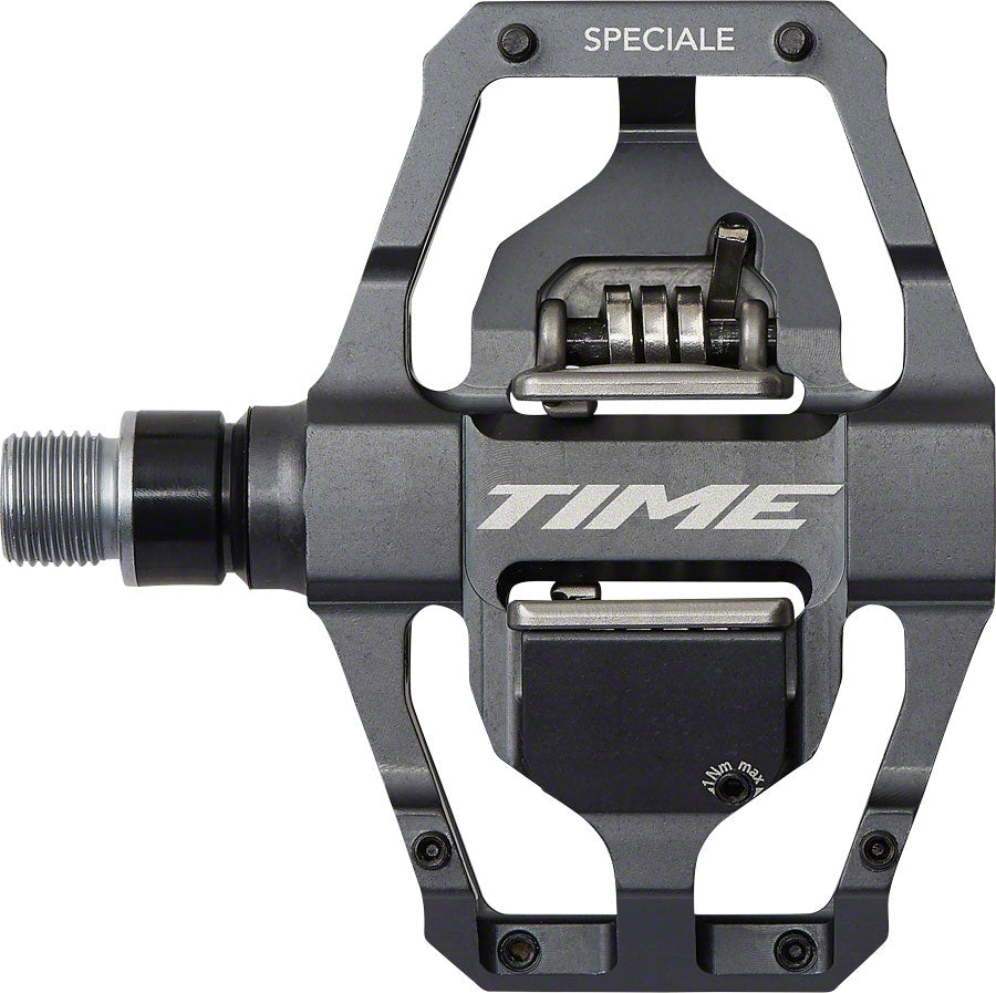 Time SPECIALE 12 Pedals - Dual Sided Clipless Platform Aluminum 9/16&quot; Gray
