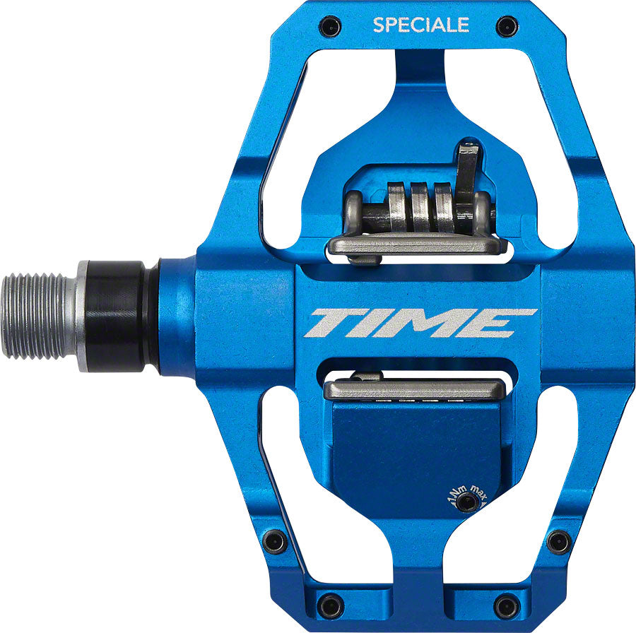 Time SPECIALE 12 Pedals - Dual Sided Clipless Platform Aluminum 9/16&quot; Blue