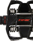 Time ATAC DH 4 Pedals - Dual Sided Clipless Platform Aluminum 9/16" BLK/Red